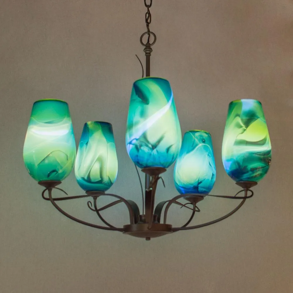 Flora Uplight Chandelier (5 Light)