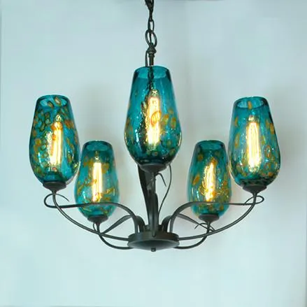 Flora Uplight Chandelier (5 Light)