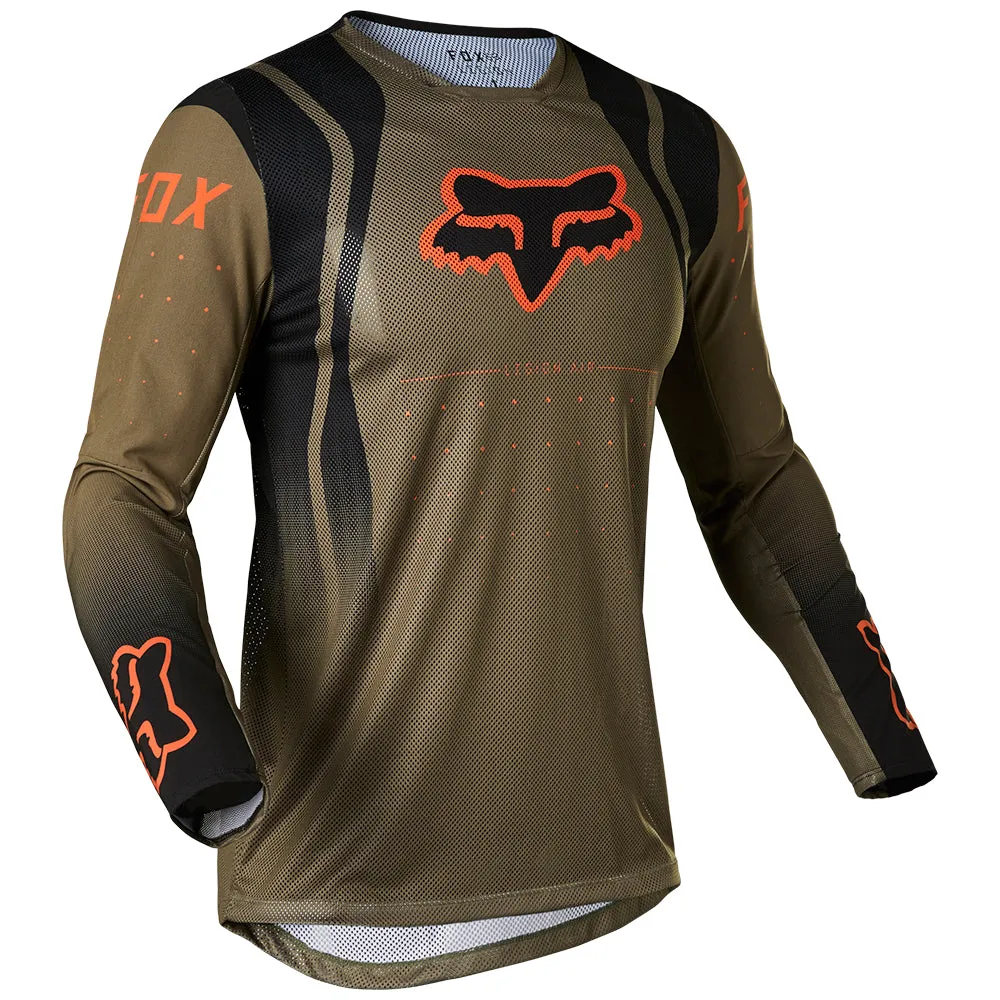 FOX LEGION AIR KOVENT JERSEY [OLIVE GREEN] M