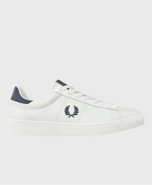 Fred Perry B2333 Spencer Leather Trainers 254 Porcelain