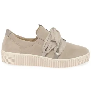 Gabor Waltz Silk Suede/Muschel Trainers