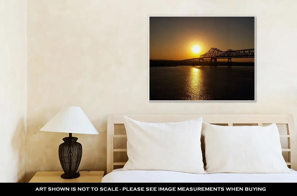 Gallery Wrapped Canvas, New Orleans Sunrise