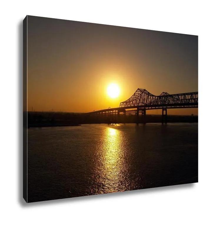 Gallery Wrapped Canvas, New Orleans Sunrise