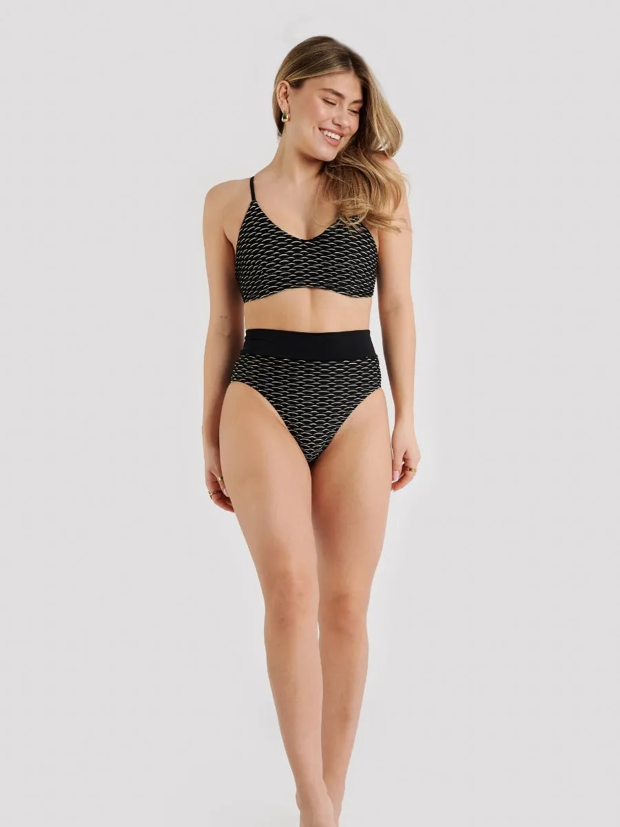 Haut de Bikini Triangle avec Dos Croisé Ajustable Elegant - Cali Cali