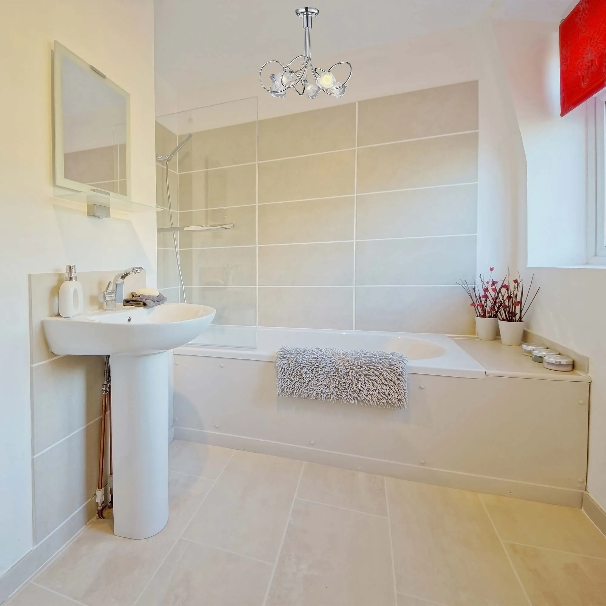 Hillingdon 5 Arm Pendant LED Light