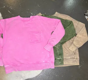 Indigo pullover
