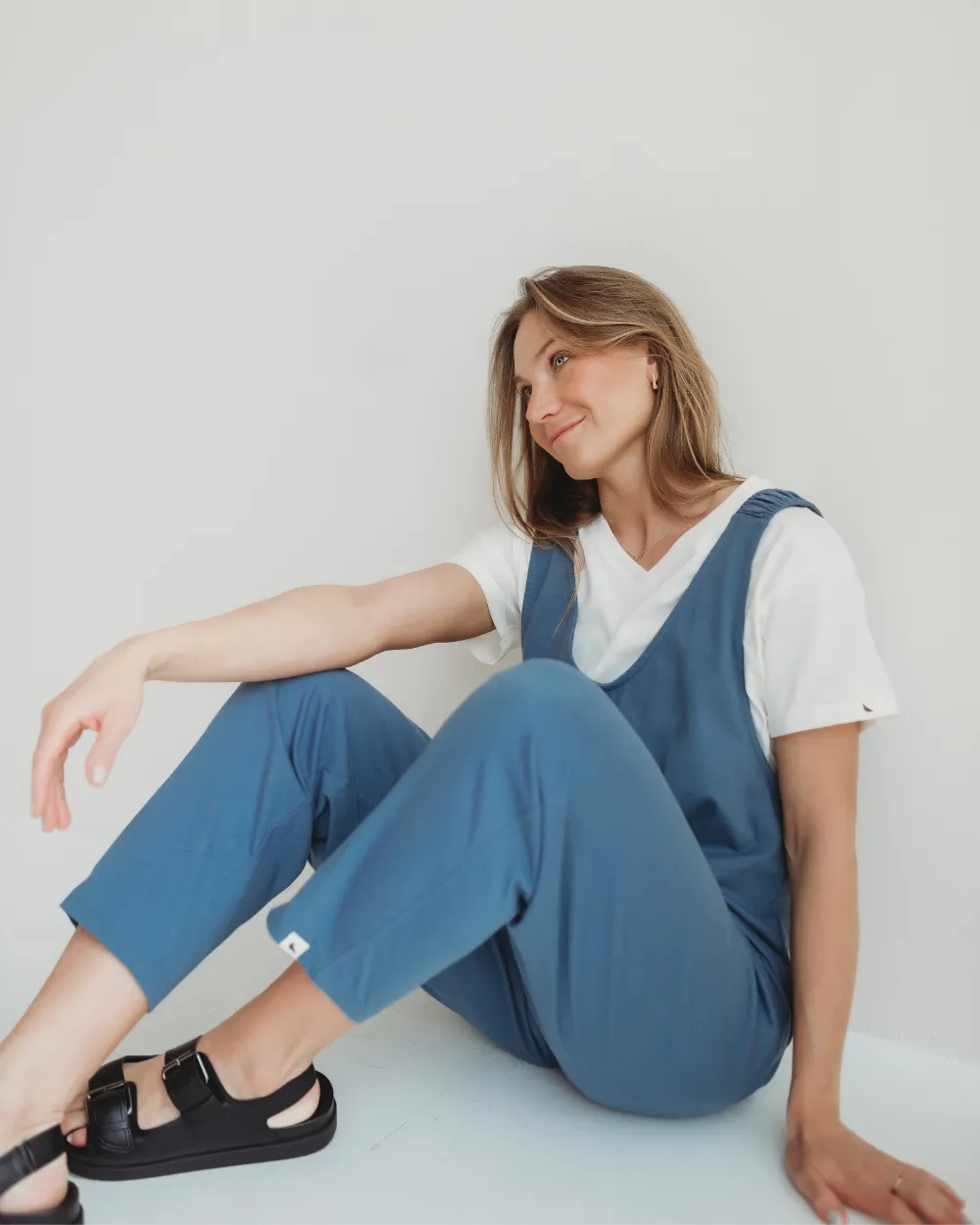 Jilly Blue Jumpsuit