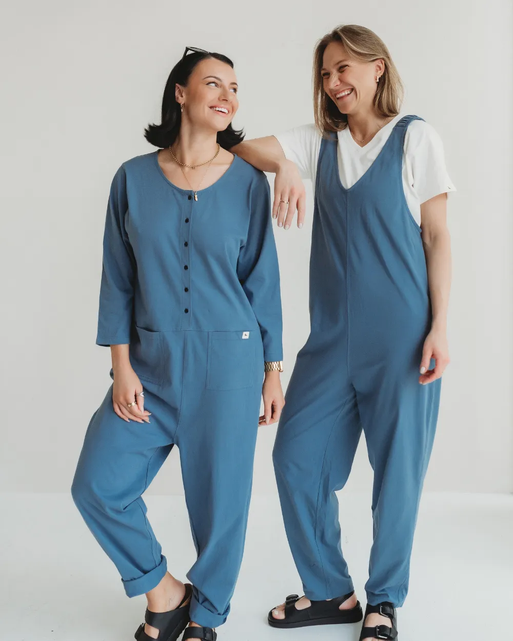 Jilly Blue Jumpsuit