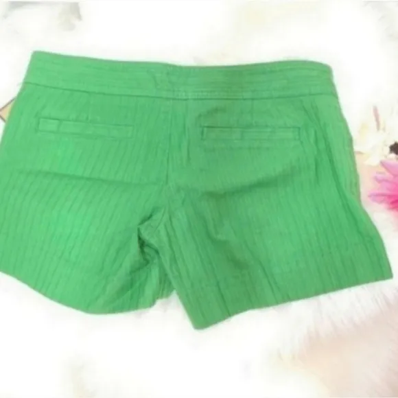 Juicy Couture Hard Woven Amy Shorts size 0 Green