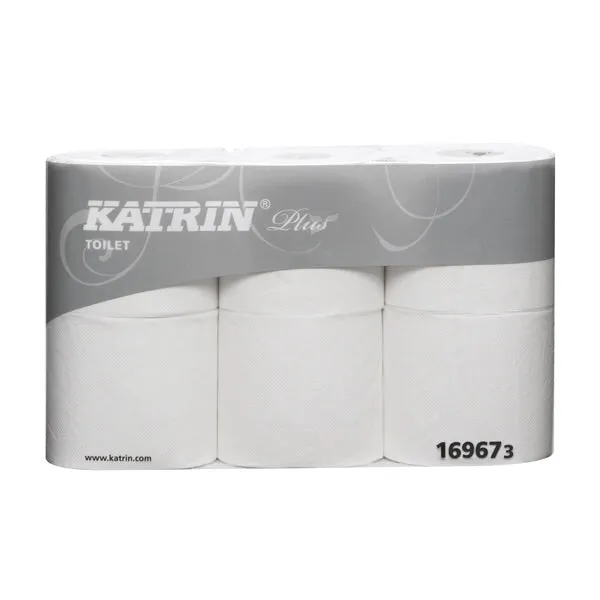 Katrin 3 Ply Luxury Toilet Rolls - Case of 48
