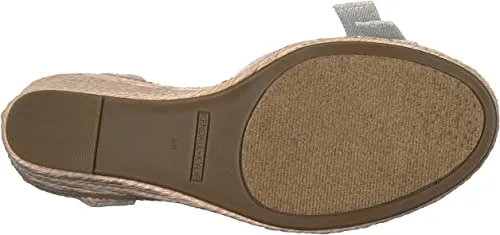 KENDALL   KYLIE Women's Gwenn Espadrille Wedge Sandal, denim, 9 M US