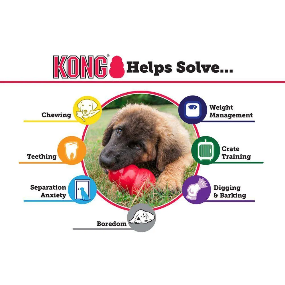 KONG Puppy Dog Toy, Color Varies, X-Small