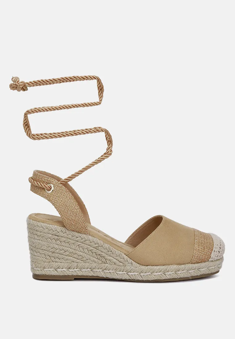 Lace-Up Crochet Espadrilles By Ruw