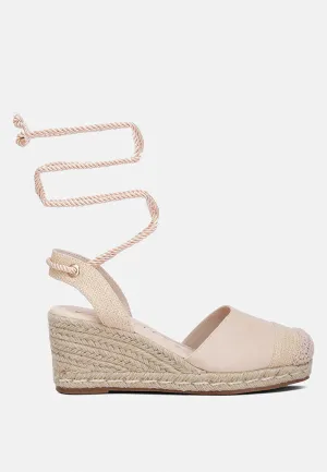 Lace-Up Crochet Espadrilles By Ruw
