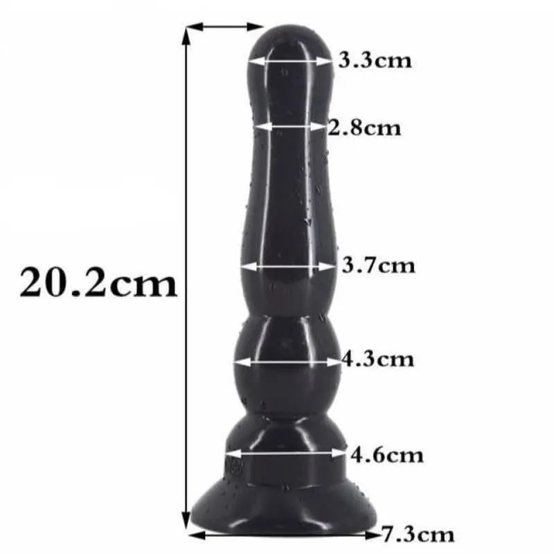 Le Plug Anal XL smooth noir