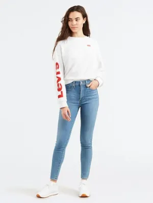 Levi's Womens Mile High Super Skinny Jeans - Math Club