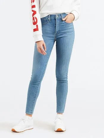 Levi's Womens Mile High Super Skinny Jeans - Math Club