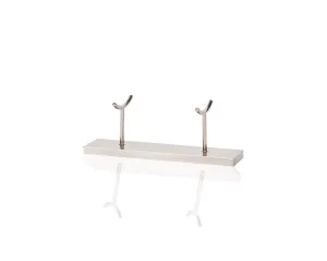 Lighter Shelf Display / Brushed Silver