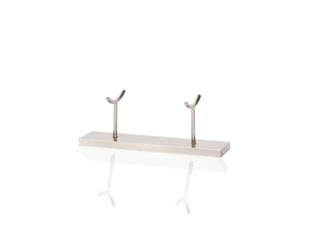 Lighter Shelf Display / Brushed Silver