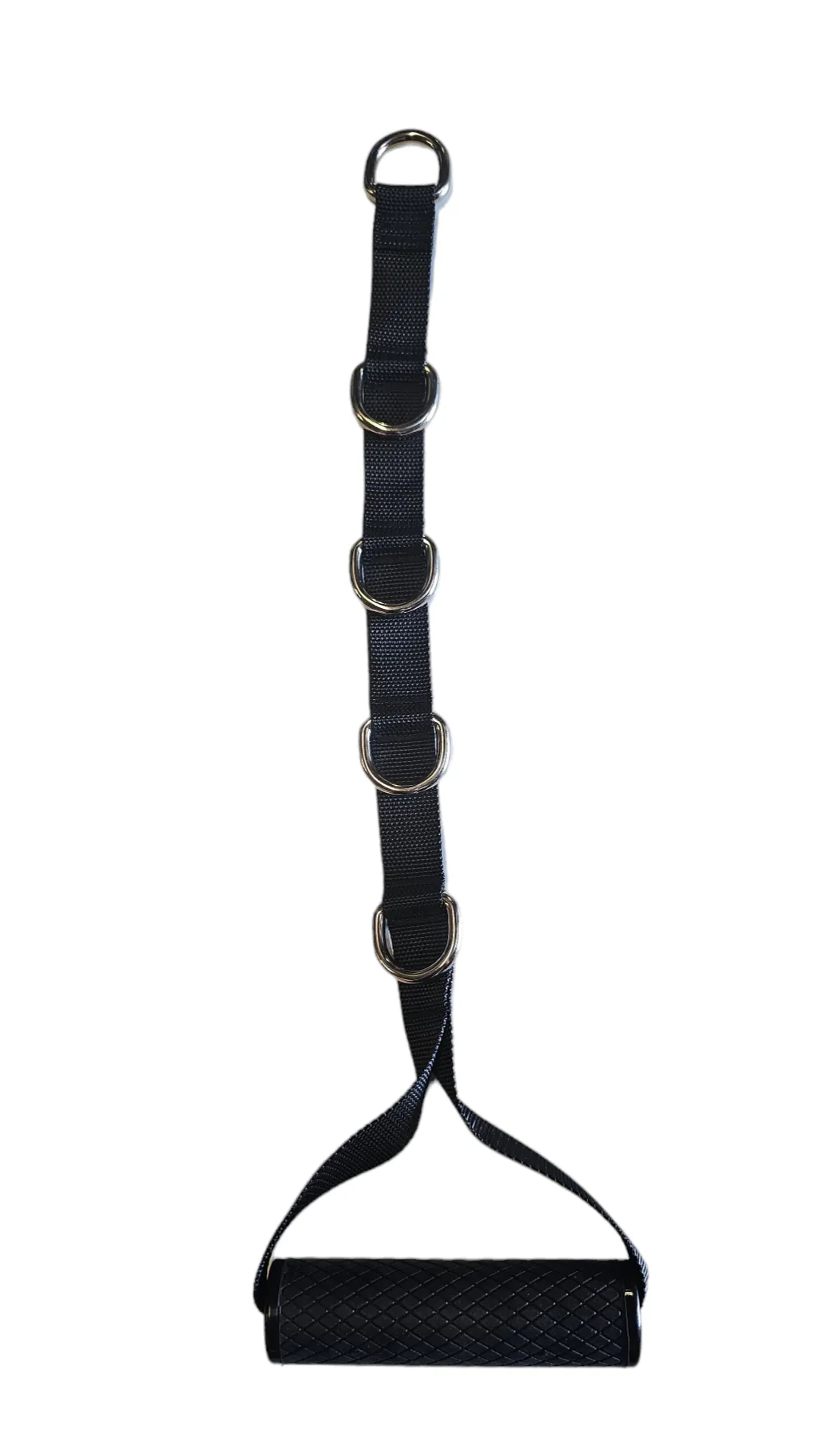 Long Fabric D Handles Adjustable with Multiple Rings  (pair)