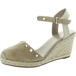 Marc Fisher Womens Saklina Studded Leather Espadrille Heels