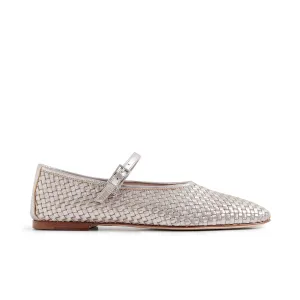 Mary Jane Flat Woven