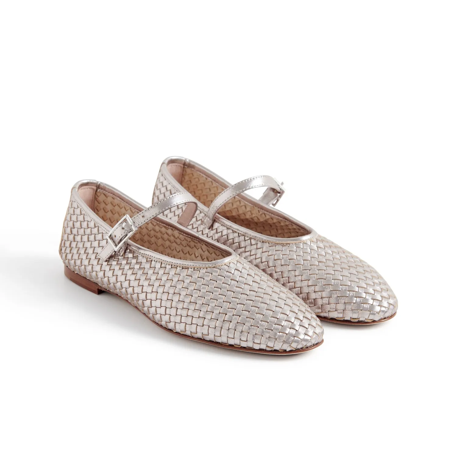 Mary Jane Flat Woven