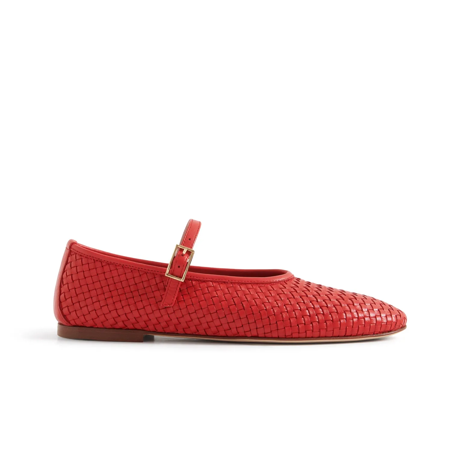 Mary Jane Flat Woven