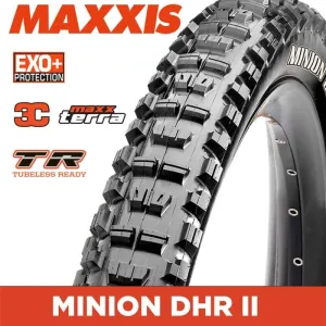 Maxxis Minion DHR 2 29 X 2.40 Exo Plus 3C Maxxterra TR WT
