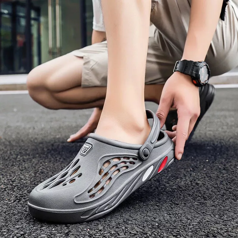 Men Flip Flops Summer Shoes Man Outside Beach Slippers EVA Light Soft Slippers Women Footwear Plus Size Male Sandals Flat Shoes