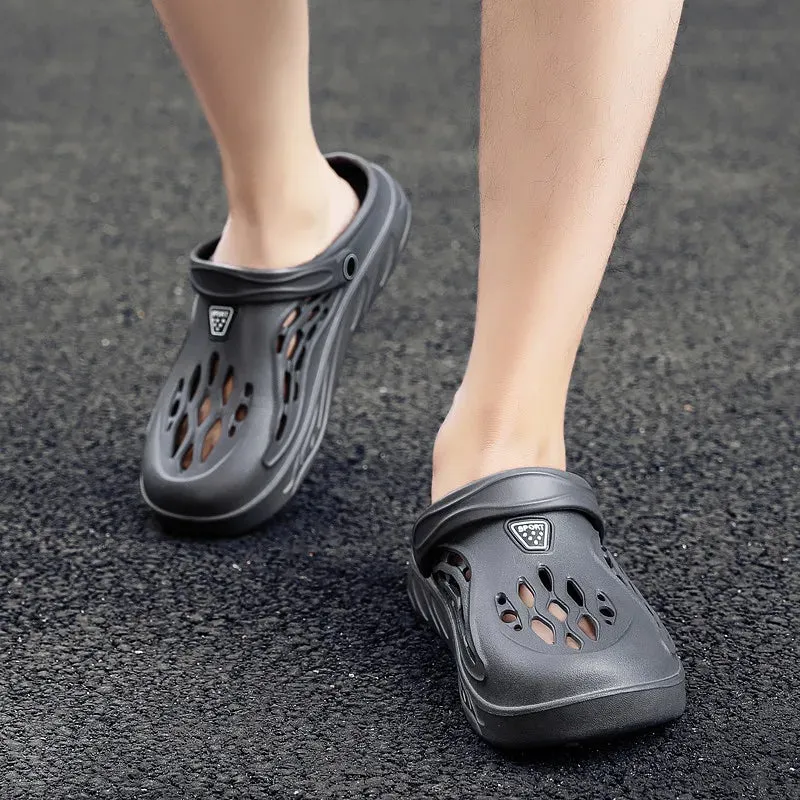 Men Flip Flops Summer Shoes Man Outside Beach Slippers EVA Light Soft Slippers Women Footwear Plus Size Male Sandals Flat Shoes