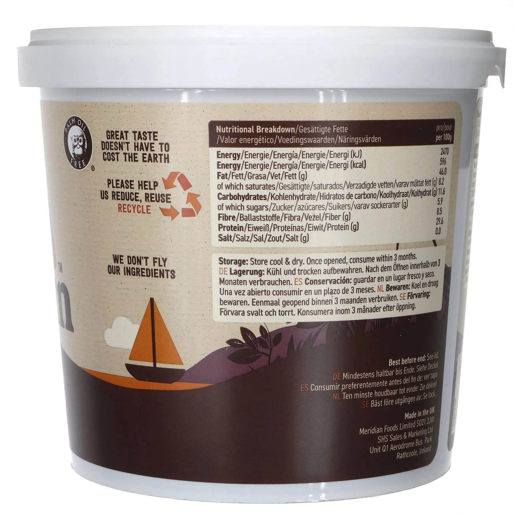 Meridian | Peanut Butter Smooth | 1KG
