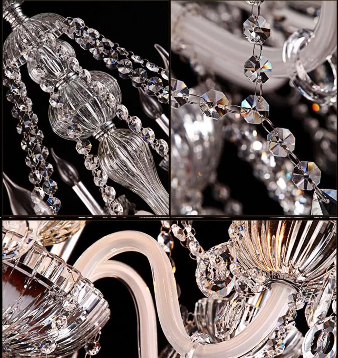 Modern Crystal Chandeliers For Living & Bedrooms