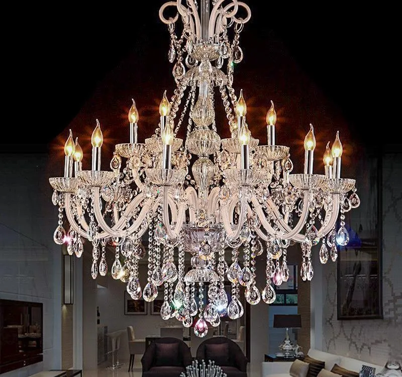 Modern Crystal Chandeliers For Living & Bedrooms