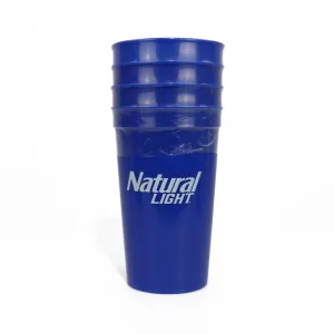 Natural Light 4 Pack Reusable Cup