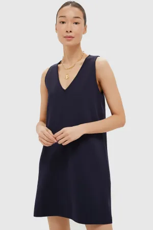 Navy Knit Bixby Dress