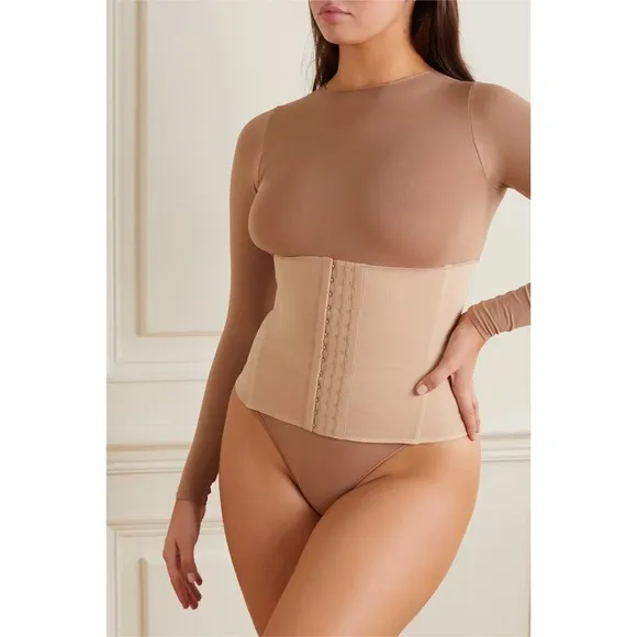 New Skims by Kim Kardashian The sculpting waist trainer in Clay