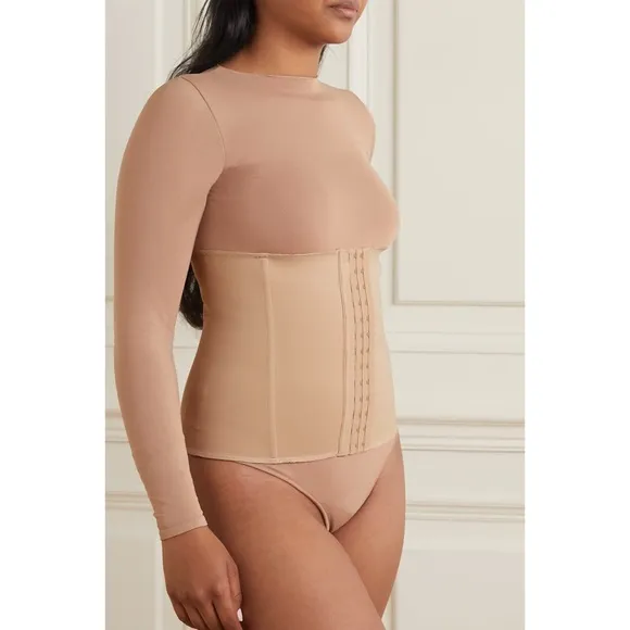 New Skims by Kim Kardashian The sculpting waist trainer in Clay