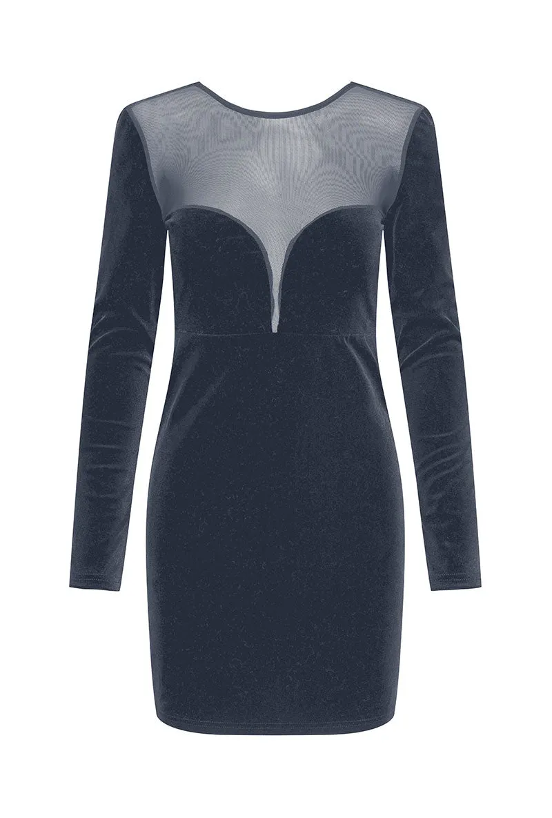 ONLY SMOOTH L/S SHORT DRESS