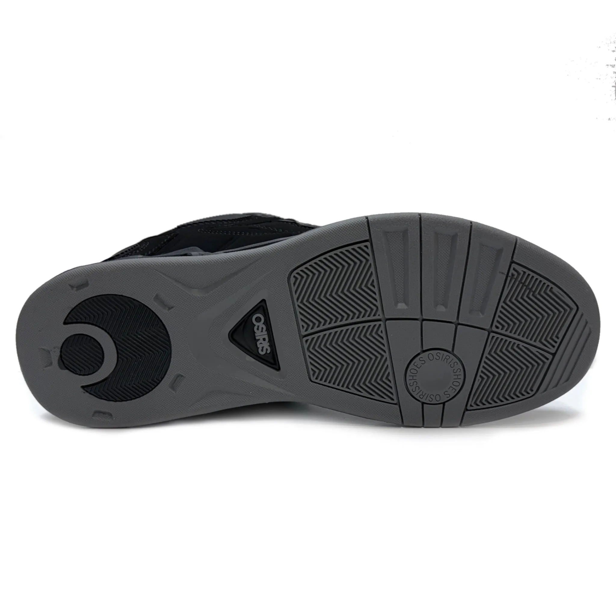 OSIRIS SHOES PERIL BLACK BLACK GREY TRAINERS