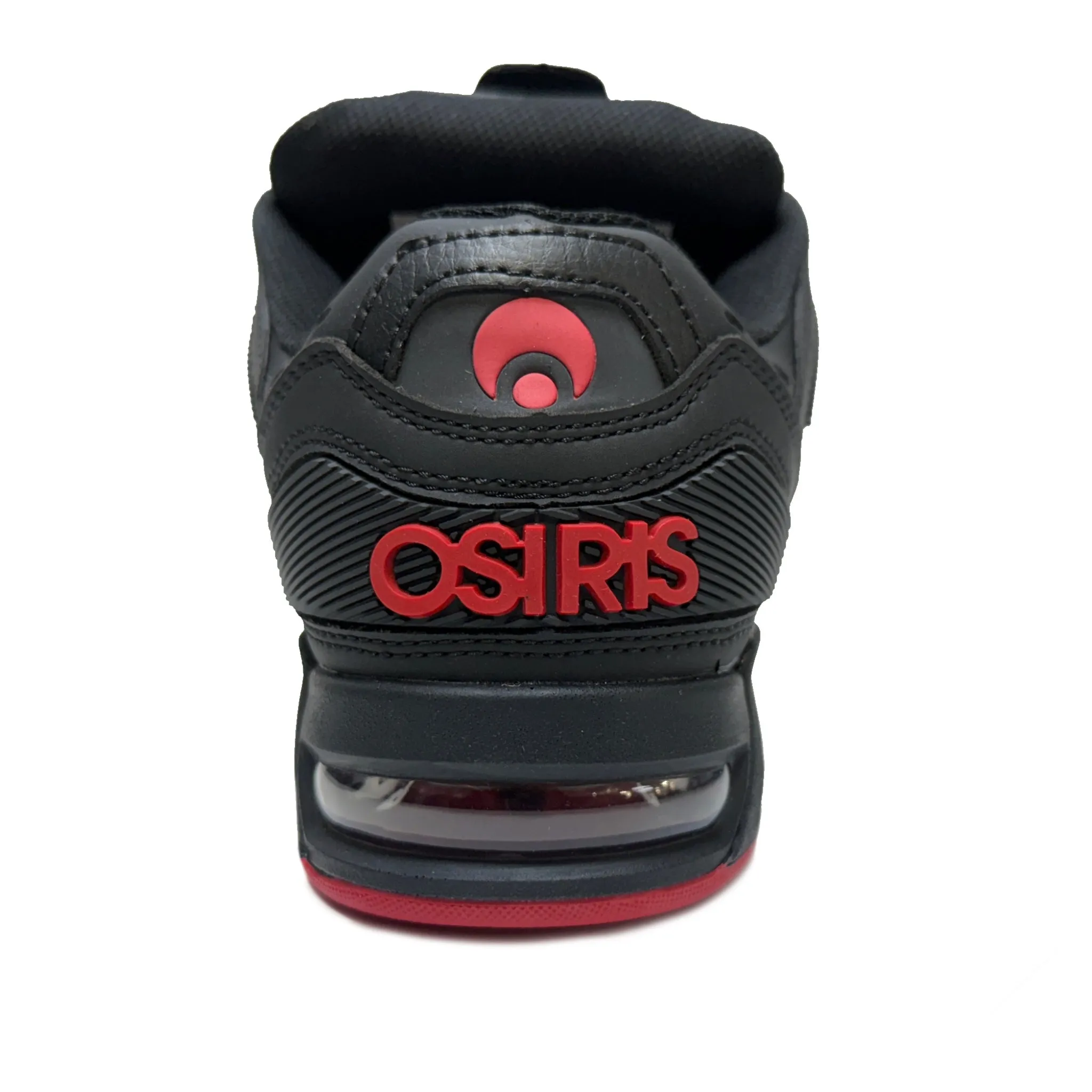 OSIRIS SHOES PERIL BLACK RED TRAINERS