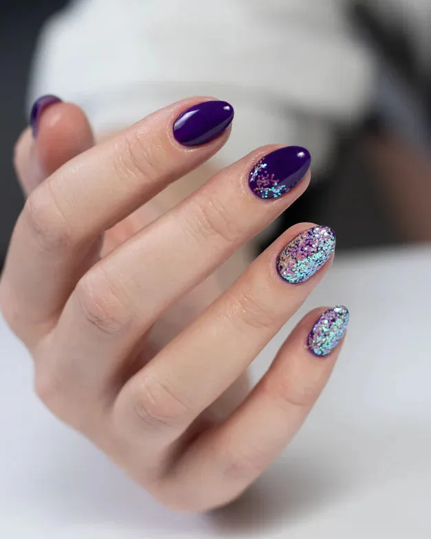 P  Space Cadet Glitter Gel Polish