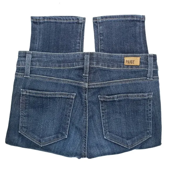 PAIGE Skyline Skinny Jeans in Trinity Wash