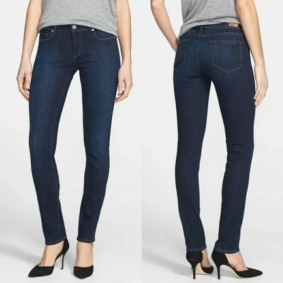 PAIGE Skyline Skinny Jeans in Trinity Wash
