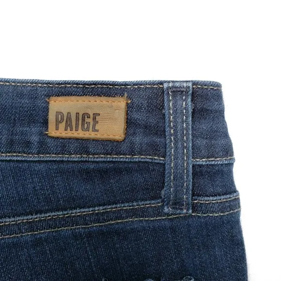 PAIGE Skyline Skinny Jeans in Trinity Wash