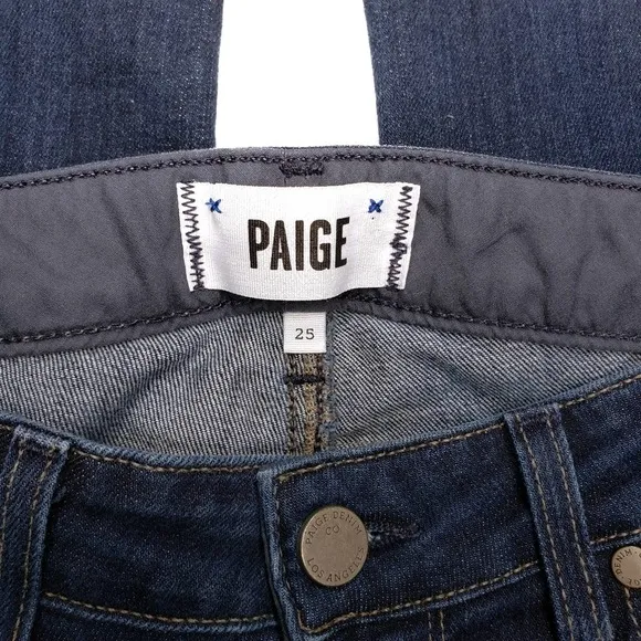 PAIGE Skyline Skinny Jeans in Trinity Wash