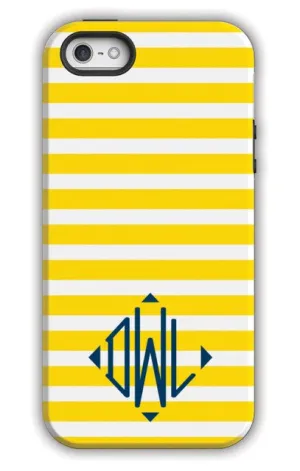 Personalized Cell Phone Case, Cabana Pattern