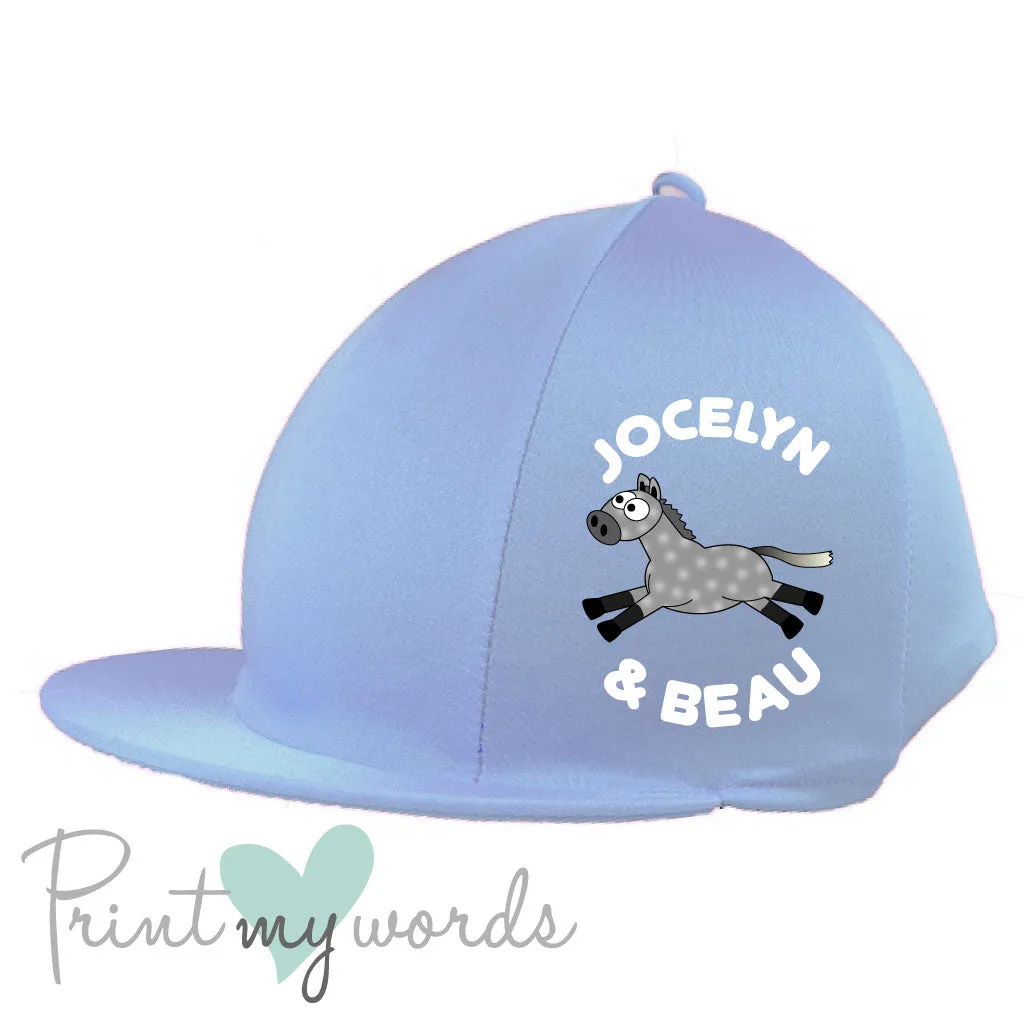 Plodders Personalised Lycra Hat Cover Silk