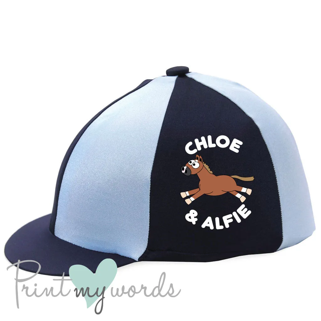 Plodders Personalised Lycra Hat Cover Silk