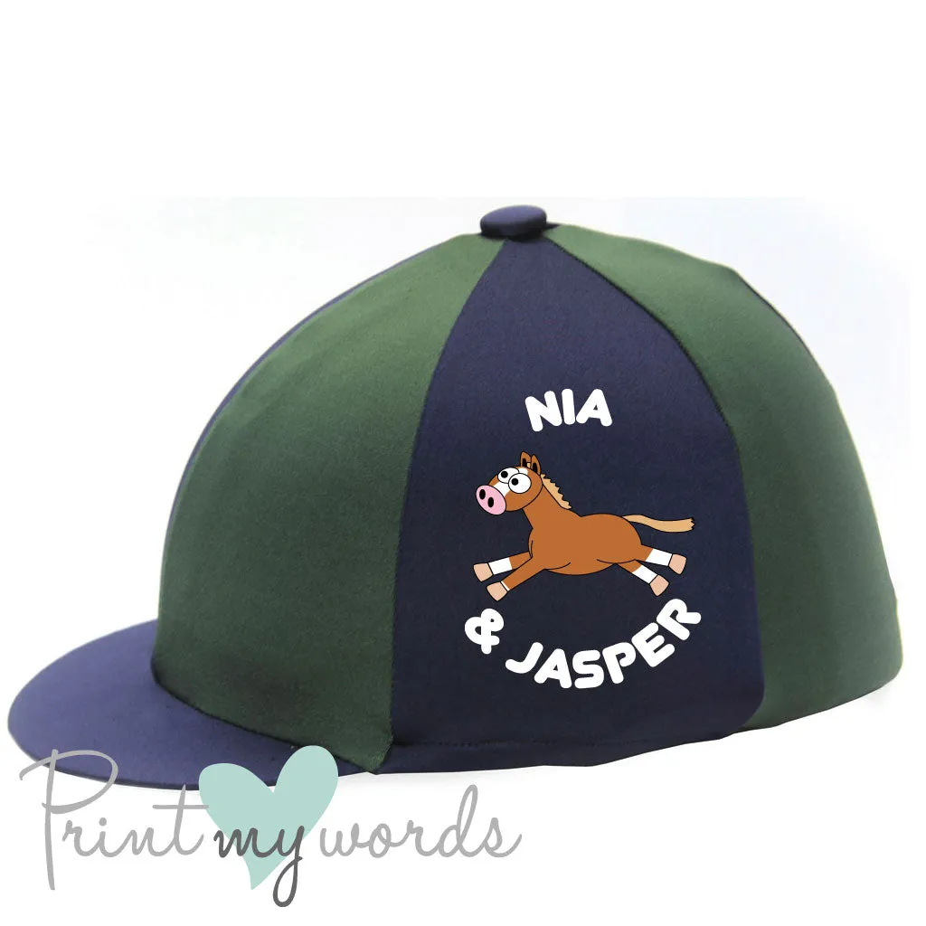 Plodders Personalised Lycra Hat Cover Silk